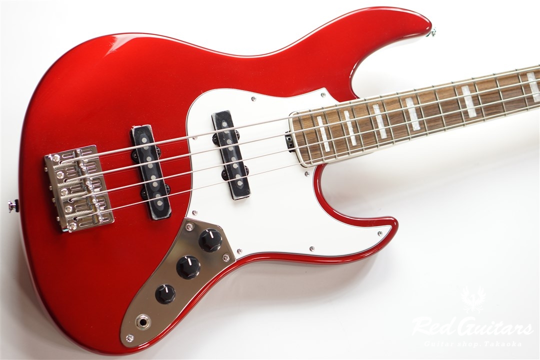 GrassRoots G-AM-55MS/R - Candy Apple Red | Red Guitars